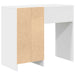 Birou cu sertar Alb 90 x 37.5 x 75 cm Lemn compozit - WALTI WALTI
