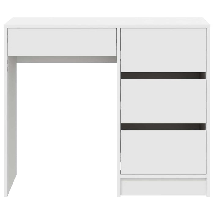 Birou cu sertar Alb 90 x 37.5 x 75 cm Lemn compozit - WALTI WALTI