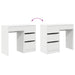 Birou cu sertar Alb 90 x 37.5 x 75 cm Lemn compozit - WALTI WALTI