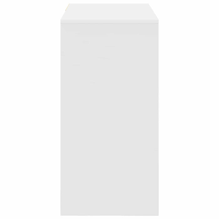Birou cu sertar Alb 90 x 37.5 x 75 cm Lemn compozit - WALTI WALTI