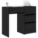 Birou cu sertar Stejar negru 90 x 37.5 x 75 cm Lemn compozit - WALTI WALTI