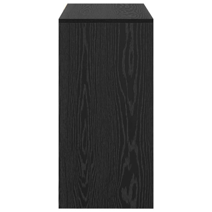 Birou cu sertar Stejar negru 90 x 37.5 x 75 cm Lemn compozit - WALTI WALTI