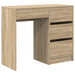 Birou cu sertar Stejar sonoma 90 x 37.5 x 75 cm Lemn compozit - WALTI WALTI