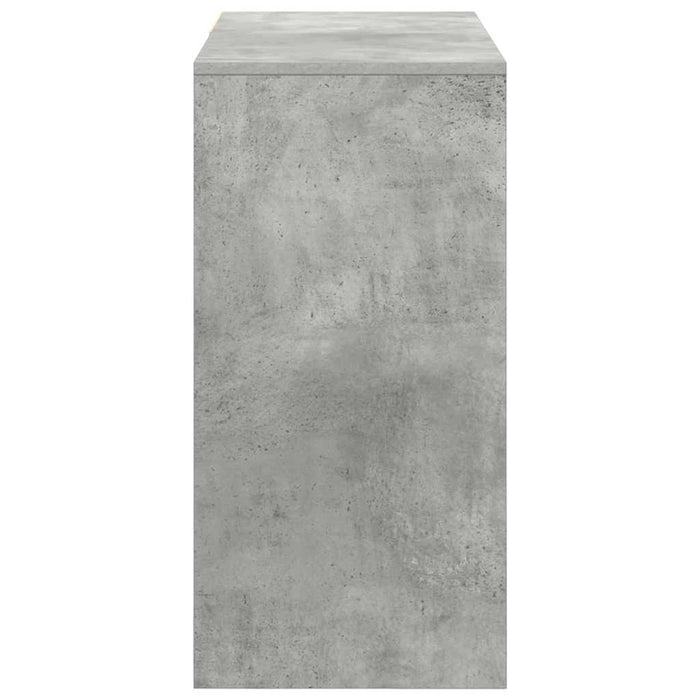 Birou cu sertar Gri beton 90 x 37.5 x 75 cm Lemn compozit - WALTI WALTI