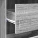 Birou cu sertar Gri Sonoma 90 x 37.5 x 75 cm Lemn compozit - WALTI WALTI