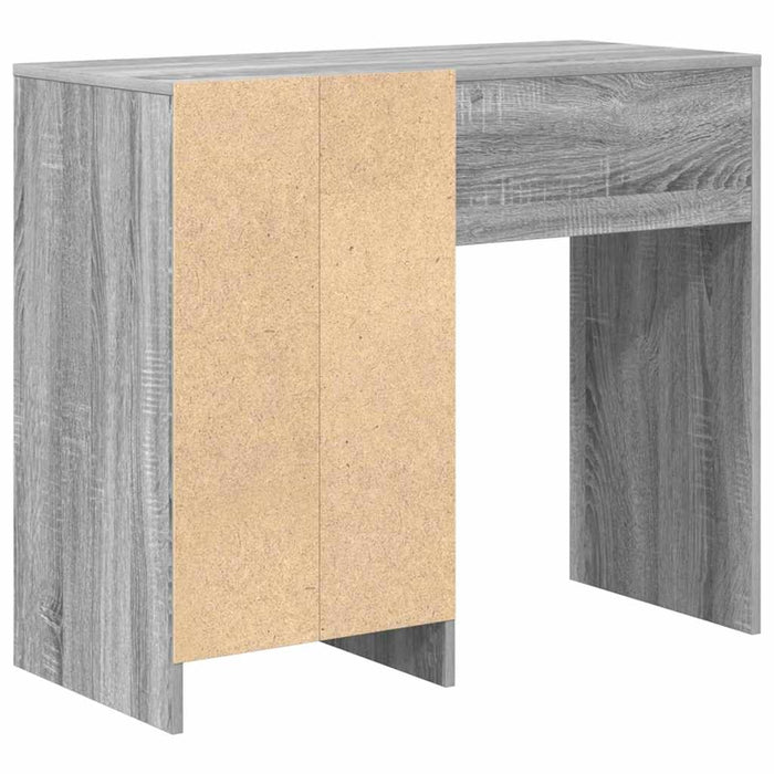 Birou cu sertar Gri Sonoma 90 x 37.5 x 75 cm Lemn compozit - WALTI WALTI