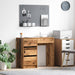 Birou cu sertar Lemn vechi 90 x 37.5 x 75 cm Lemn compozit - WALTI WALTI