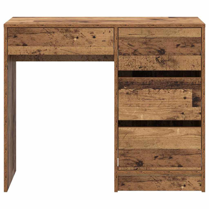 Birou cu sertar Lemn vechi 90 x 37.5 x 75 cm Lemn compozit - WALTI WALTI