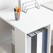 Birou cu Depozitare Alb 130 x 50.5 x 75 cm Lemn compozit - WALTI WALTI