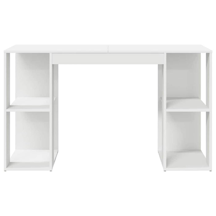 Birou cu Depozitare Alb 130 x 50.5 x 75 cm Lemn compozit - WALTI WALTI