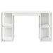 Birou cu Depozitare Alb 130 x 50.5 x 75 cm Lemn compozit - WALTI WALTI
