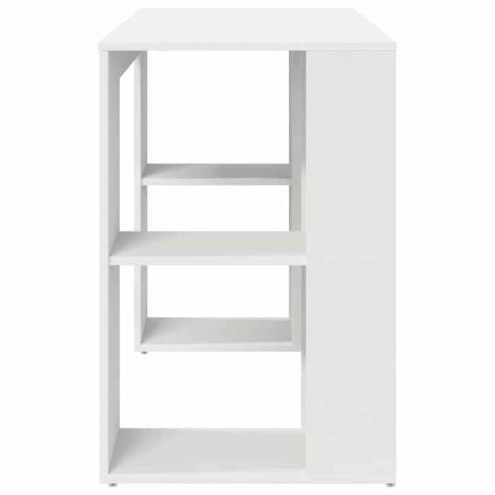 Birou cu Depozitare Alb 130 x 50.5 x 75 cm Lemn compozit - WALTI WALTI