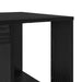 Birou cu Depozitare cu raft Stejar Negru 130 x 50.5 x 75 cm - WALTI WALTI