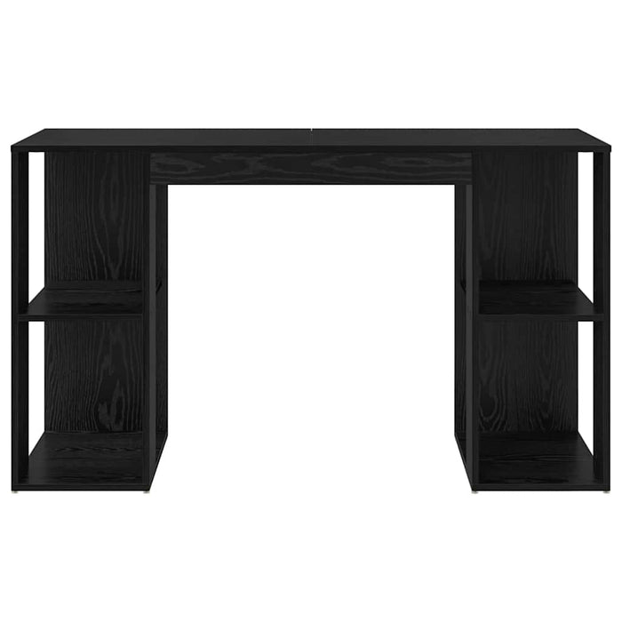 Birou cu Depozitare cu raft Stejar Negru 130 x 50.5 x 75 cm - WALTI WALTI