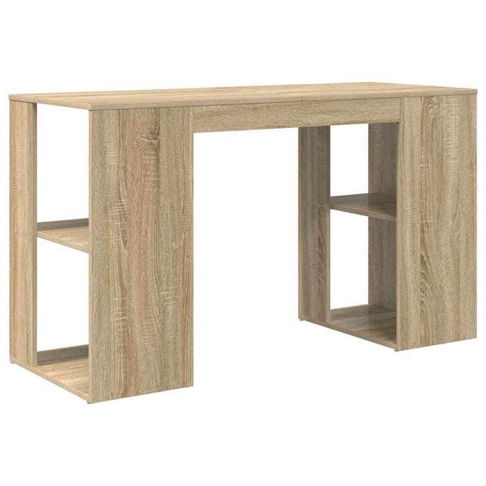 Birou cu Depozitare cu raft Stejar sonoma 130 x 50.5 x 75 cm - WALTI WALTI