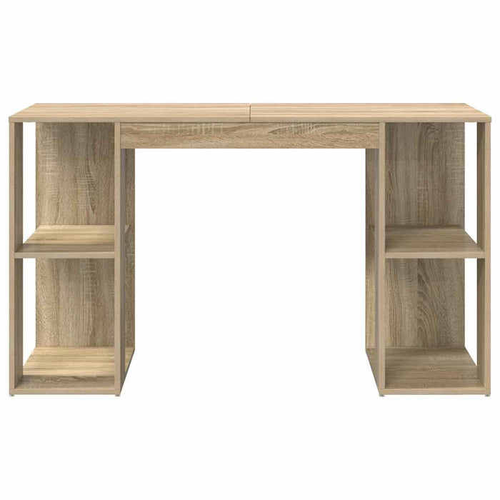 Birou cu Depozitare cu raft Stejar sonoma 130 x 50.5 x 75 cm - WALTI WALTI
