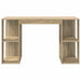 Birou cu Depozitare cu raft Stejar sonoma 130 x 50.5 x 75 cm - WALTI WALTI