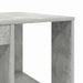 Birou cu Depozitare Gri beton 130 x 50.5 x 75 cm Lemn compozit - WALTI WALTI