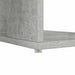 Birou cu Depozitare Gri beton 130 x 50.5 x 75 cm Lemn compozit - WALTI WALTI