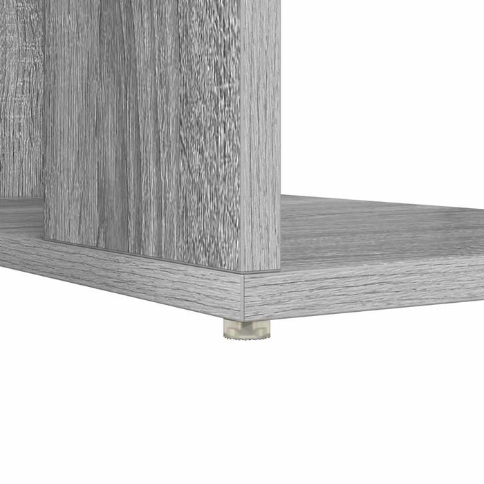 Birou cu Depozitare Gri Sonoma 130 x 50.5 x 75 cm Lemn compozit - WALTI WALTI