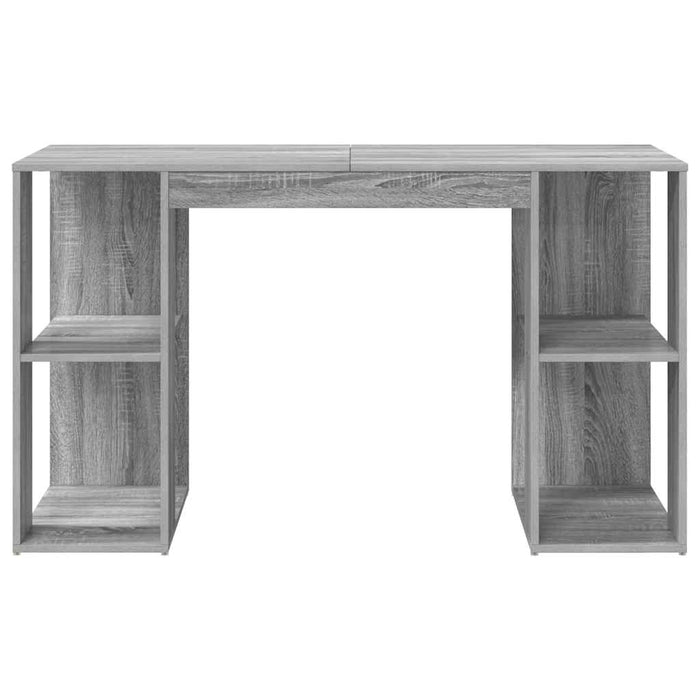 Birou cu Depozitare Gri Sonoma 130 x 50.5 x 75 cm Lemn compozit - WALTI WALTI