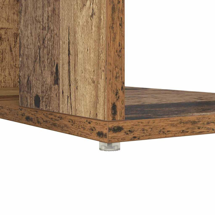 Birou cu Depozitare Lemn vechi 130 x 50.5 x 75 cm Lemn compozit - WALTI WALTI