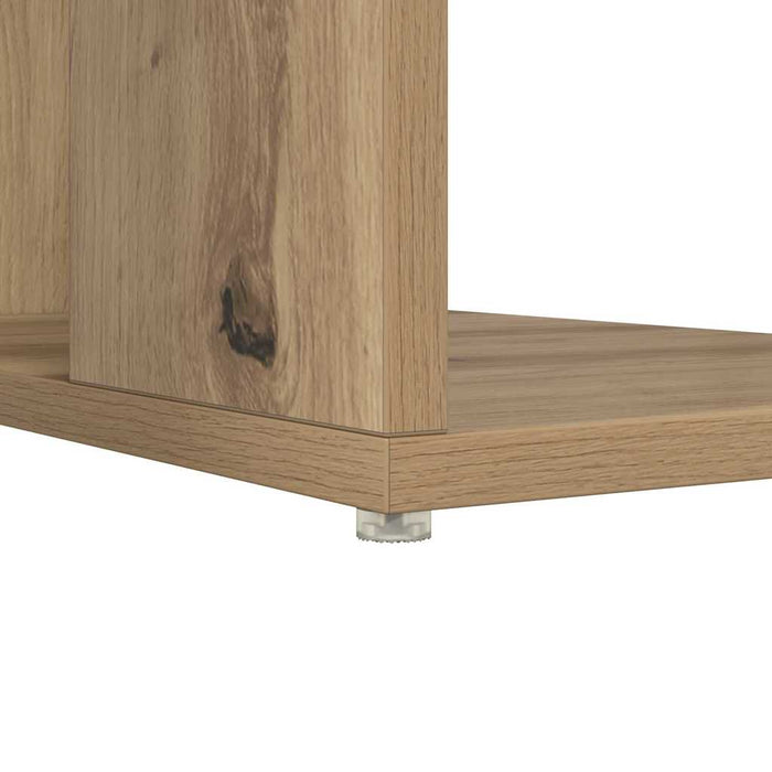 Birou cu Depozitare cu raft stejar artizanal 130 x 50.5 x 75 cm - WALTI WALTI