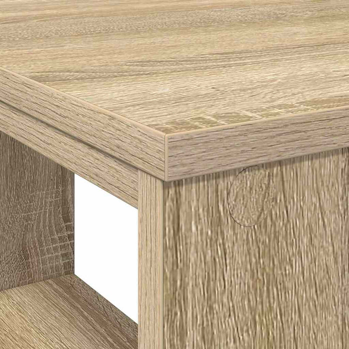 Birou cu raft Stejar Sonoma 90 x 50 x 75 cm Lemn compozit - WALTI WALTI