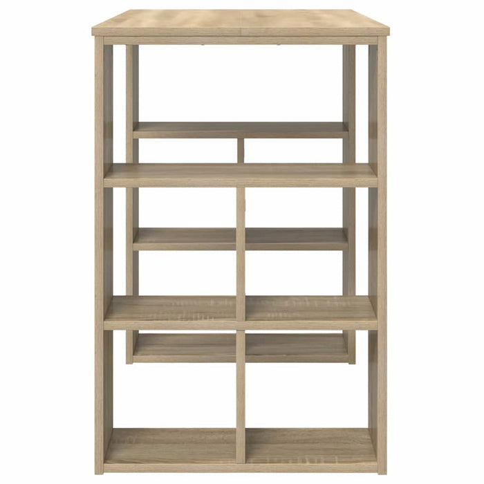 Birou cu raft Stejar Sonoma 90 x 50 x 75 cm Lemn compozit - WALTI WALTI