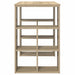 Birou cu raft Stejar Sonoma 90 x 50 x 75 cm Lemn compozit - WALTI WALTI