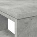 Birou cu raft Gri din beton 90 x 50 x 75 cm Lemn compozit - WALTI WALTI