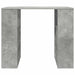 Birou cu raft Gri din beton 90 x 50 x 75 cm Lemn compozit - WALTI WALTI