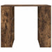 Birou cu raft Stejar fumuriu 90 x 50 x 75 cm Lemn compozit - WALTI WALTI