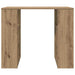 Birou cu raft Stejar Artizanal 90 x 50 x 75 cm Lemn compozit - WALTI WALTI