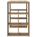 Birou cu raft Stejar Artizanal 90 x 50 x 75 cm Lemn compozit - WALTI WALTI