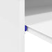 Birou cu sertar Alb 77.5 x 43 x 79 cm Lemn compozit - WALTI WALTI