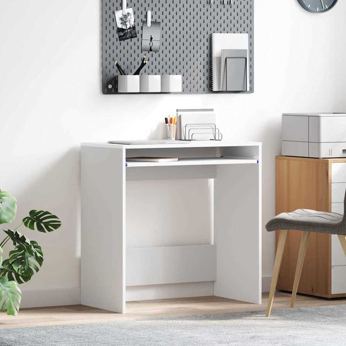 Birou cu sertar Alb 77.5 x 43 x 79 cm Lemn compozit - WALTI WALTI