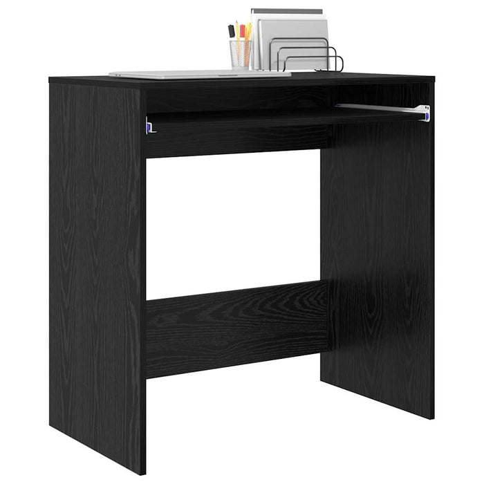 Birou cu sertar Stejar Negru 77.5 x 43 x 79 cm Lemn compozit - WALTI WALTI