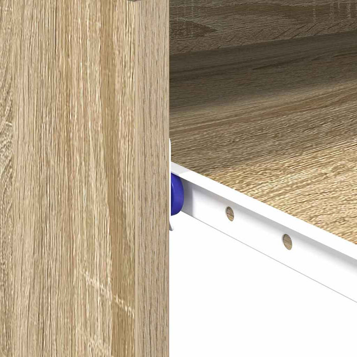 Birou cu sertar Stejar Sonoma 77.5 x 43 x 79 cm Lemn compozit - WALTI WALTI