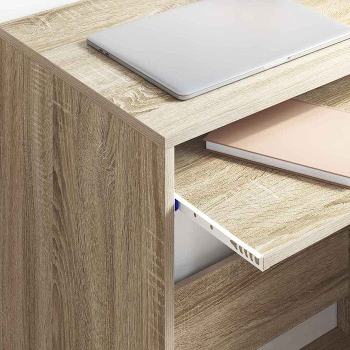 Birou cu sertar Stejar Sonoma 77.5 x 43 x 79 cm Lemn compozit - WALTI WALTI