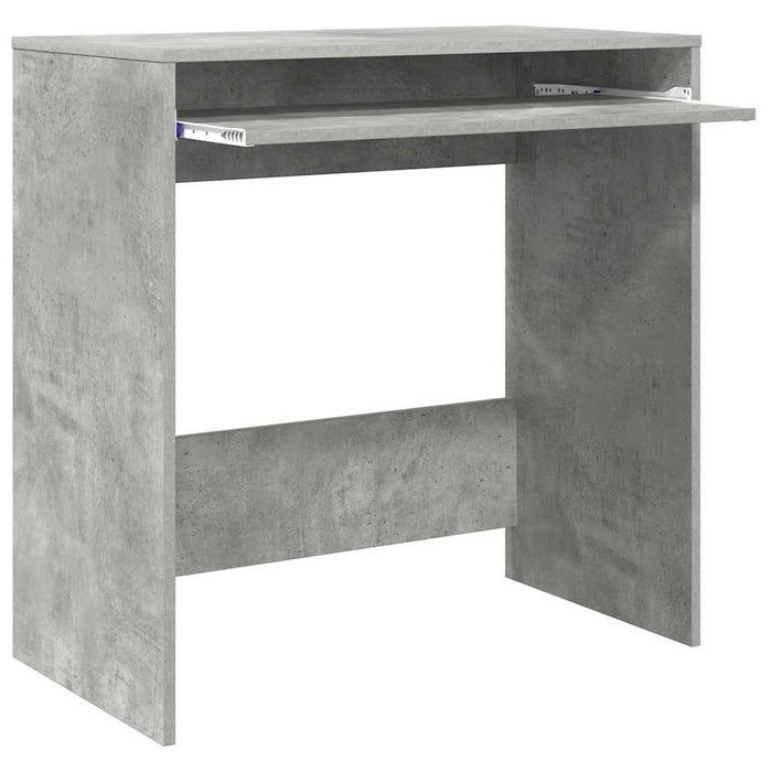 Birou cu sertar Gri din beton 77.5 x 43 x 79 cm Lemn compozit - WALTI WALTI