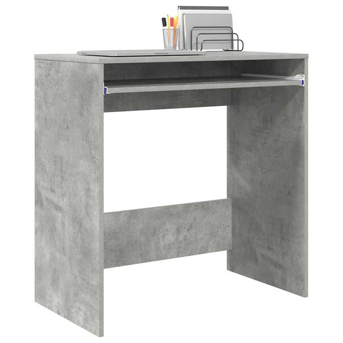 Birou cu sertar Gri din beton 77.5 x 43 x 79 cm Lemn compozit - WALTI WALTI