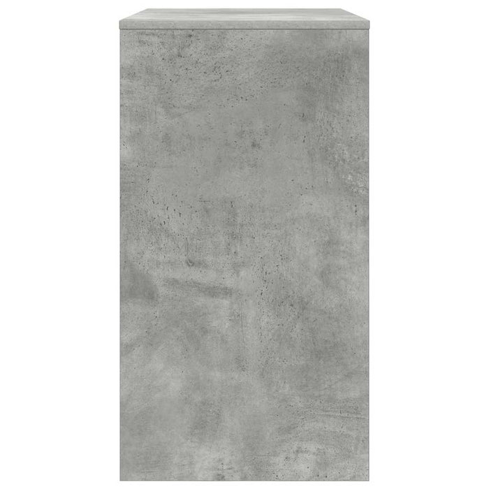 Birou cu sertar Gri din beton 77.5 x 43 x 79 cm Lemn compozit - WALTI WALTI