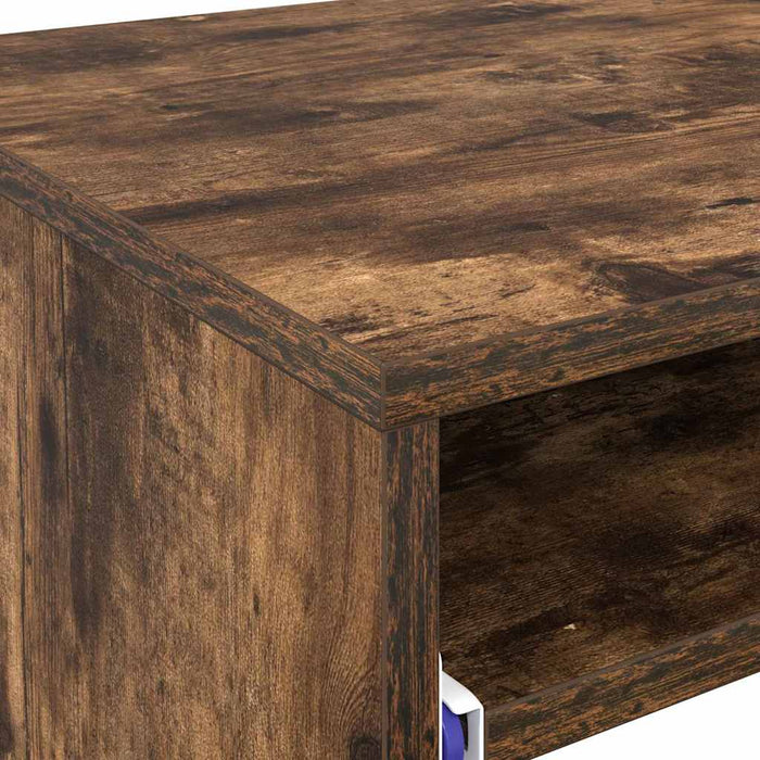 Birou cu sertar Stejar fumuriu 77.5 x 43 x 79 cm Lemn compozit - WALTI WALTI