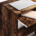 Birou cu sertar Stejar fumuriu 77.5 x 43 x 79 cm Lemn compozit - WALTI WALTI