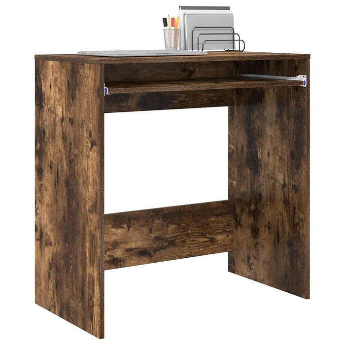 Birou cu sertar Stejar fumuriu 77.5 x 43 x 79 cm Lemn compozit - WALTI WALTI