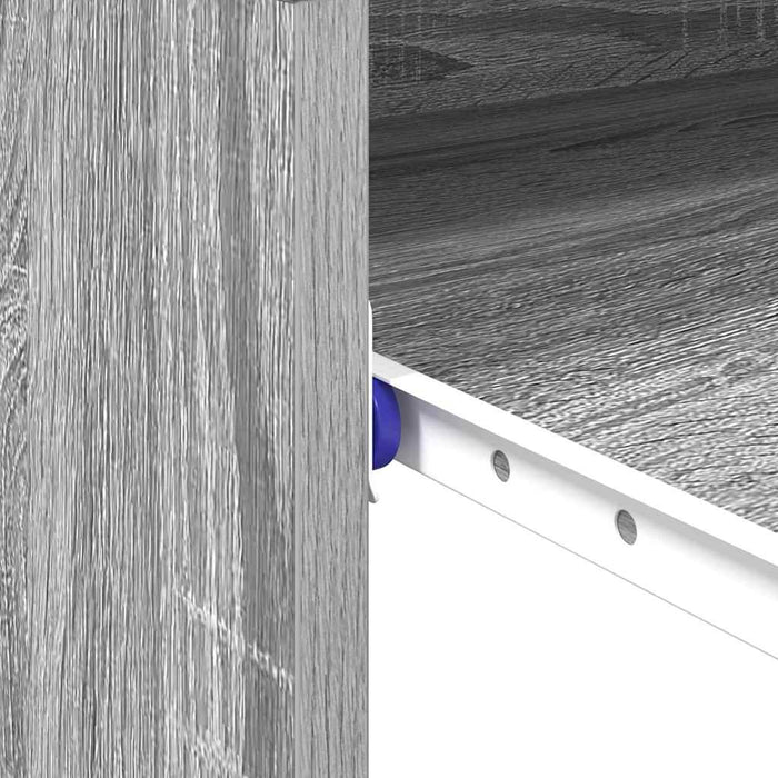 Birou cu sertar Gri Sonoma 77.5 x 43 x 79 cm Lemn compozit - WALTI WALTI