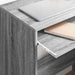 Birou cu sertar Gri Sonoma 77.5 x 43 x 79 cm Lemn compozit - WALTI WALTI