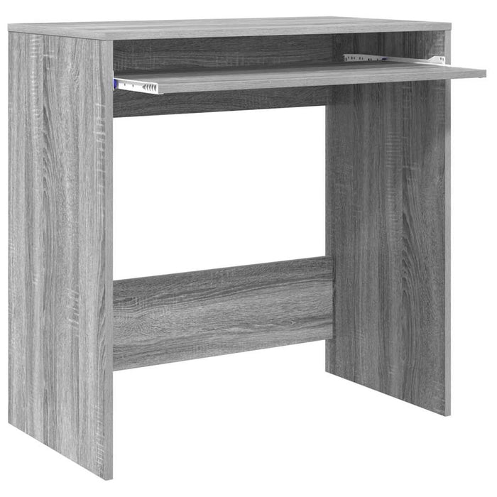 Birou cu sertar Gri Sonoma 77.5 x 43 x 79 cm Lemn compozit - WALTI WALTI