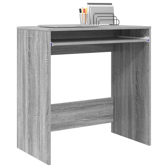 Birou cu sertar Gri Sonoma 77.5 x 43 x 79 cm Lemn compozit - WALTI WALTI